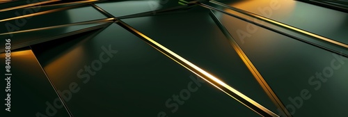 wallpapers hd, in the style of dark green and dark gold, sharp perspective angles, hyper-realistic details, innovative page design, sleek and stylized, light black and orange,. 3:1