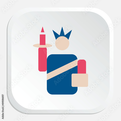 Liberty Icon - Symbolizing Freedom, Independence, and Human Rights