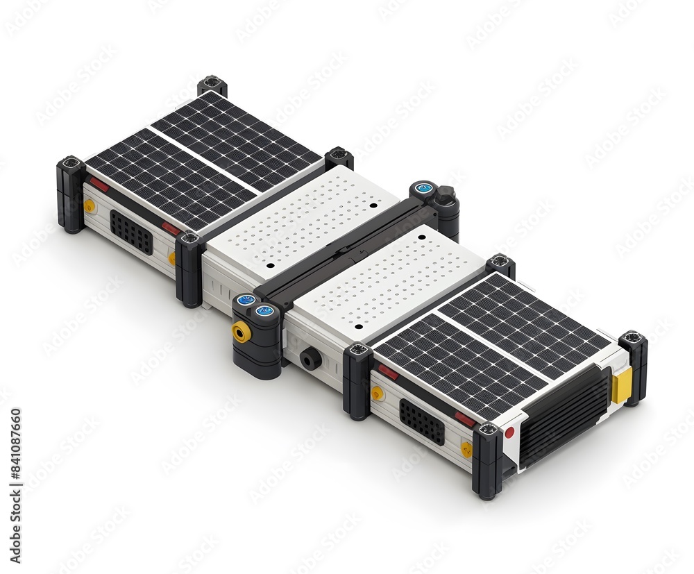 Fototapeta premium Satellite Modem 3D Icon