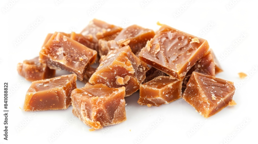 toffee Isolated on white background. Colorful and delicious desserts concept for designer toffee Isolated on white background. Colorful and delicious desserts concept for designer
