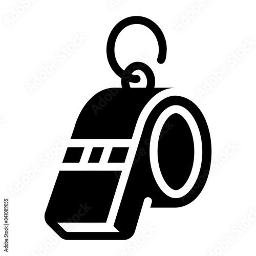 whistle Solid icon