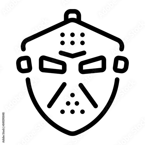 mask Line Icon