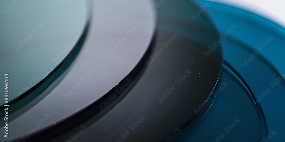 extreme macro photo of clean polished glass, edges with light from four different colors, depth of field, blurred, dark blue and blue, blur background, natural colors, aspect ratio 2:1, banner, extreme macro photo of clean polished glass, edges with light from four different colors, depth of field, blurred, dark blue and blue, blur background, natural colors, aspect ratio 2:1, banner,