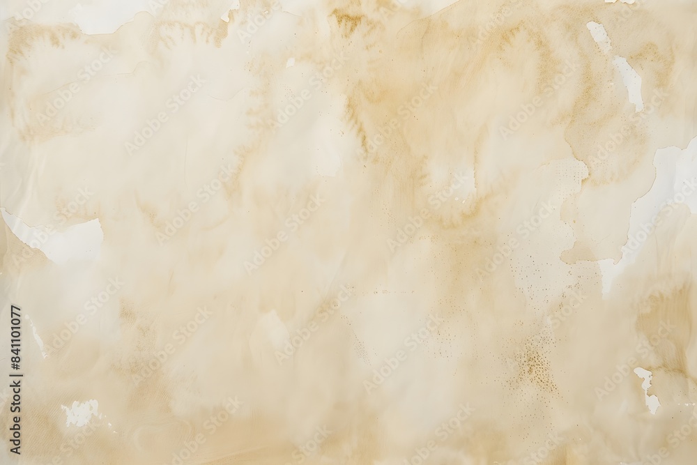 Beige Watercolor Paper Texture Background Beige Watercolor Paper Texture Background