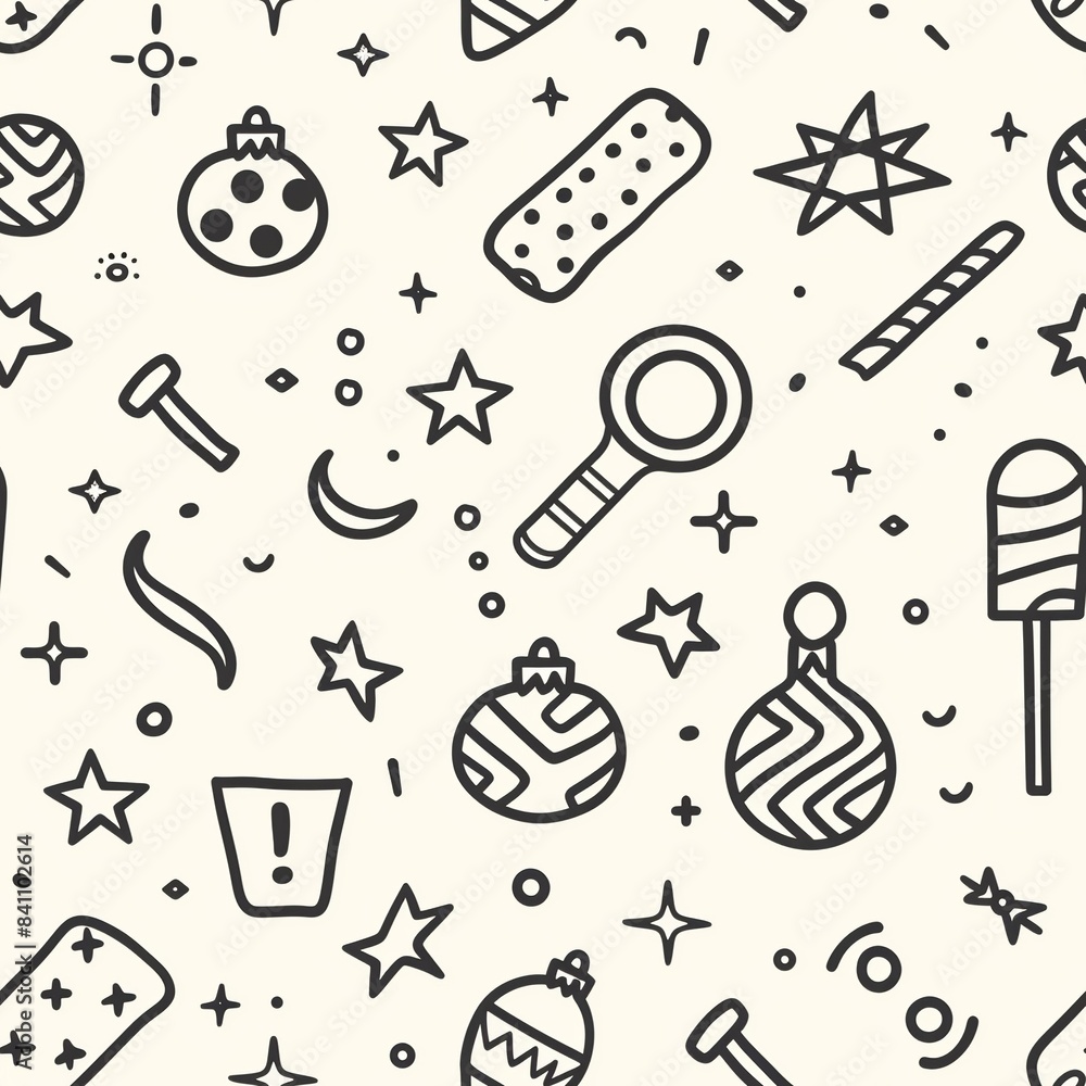 A playful line drawing of a spinning dreidel, adorned with symbols, celebrating cultural traditions and holiday joy for children. Minimal pattern banner wallpaper, simple background, Seamless, A playful line drawing of a spinning dreidel, adorned with symbols, celebrating cultural traditions and holiday joy for children. Minimal pattern banner wallpaper, simple background, Seamless,