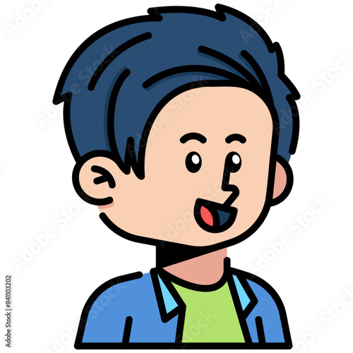 Male actress Filled line Icon
