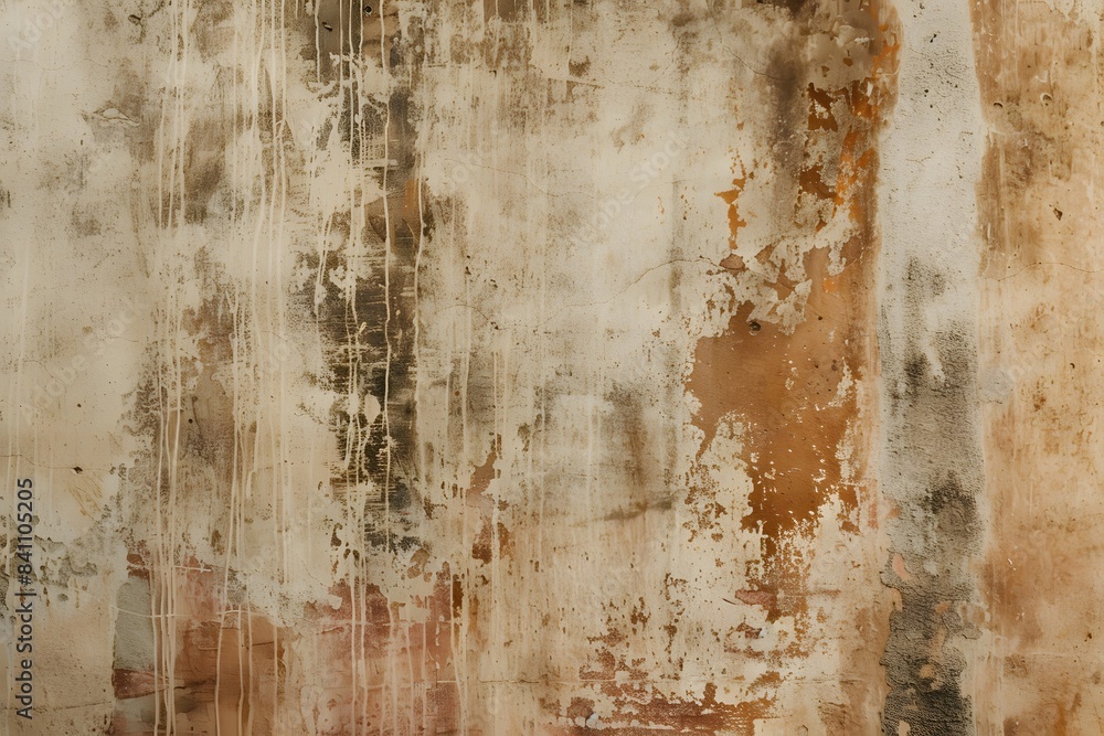 Weathered Wall Texture - Peeling Paint and Drips Weathered Wall Texture - Peeling Paint and Drips