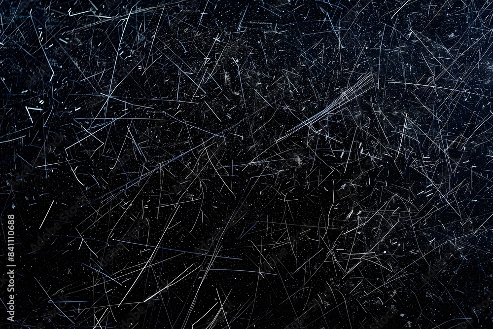 Abstract Black Background With White Scratches Abstract Black Background With White Scratches