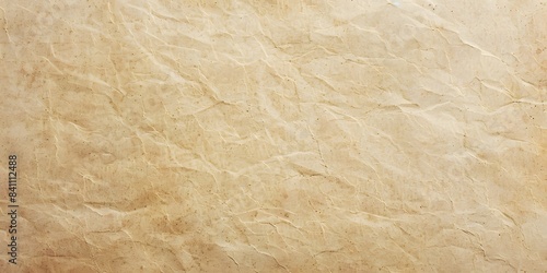 High Resolution Wrinkled Brown Paper Texture