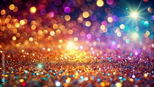 Vibrant sparkly background with glittering elegance for eye-catching designs and decor , sparkly, vibrant, elegance