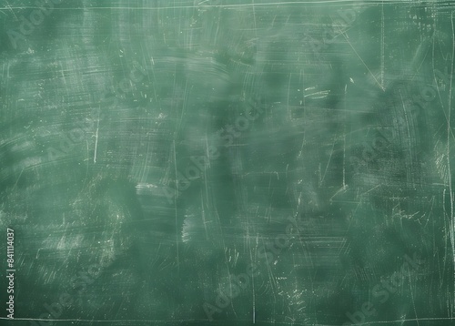 Green Chalkboard Texture Background - High Resolution