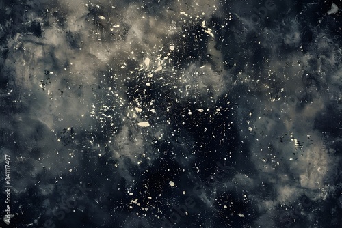 Dark Vintage Texture Background with Speckles