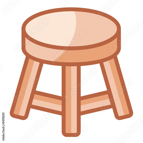 Milking Stool Icon