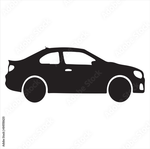 Tribal car vector illustration with White Background