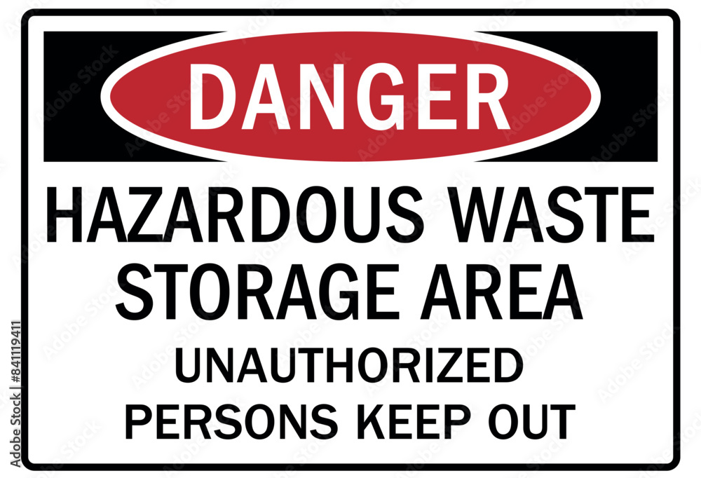 Unauthorized persons keep out sign Unauthorized persons keep out sign