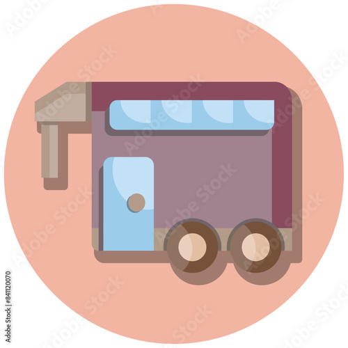 Cattle Trailer Icon