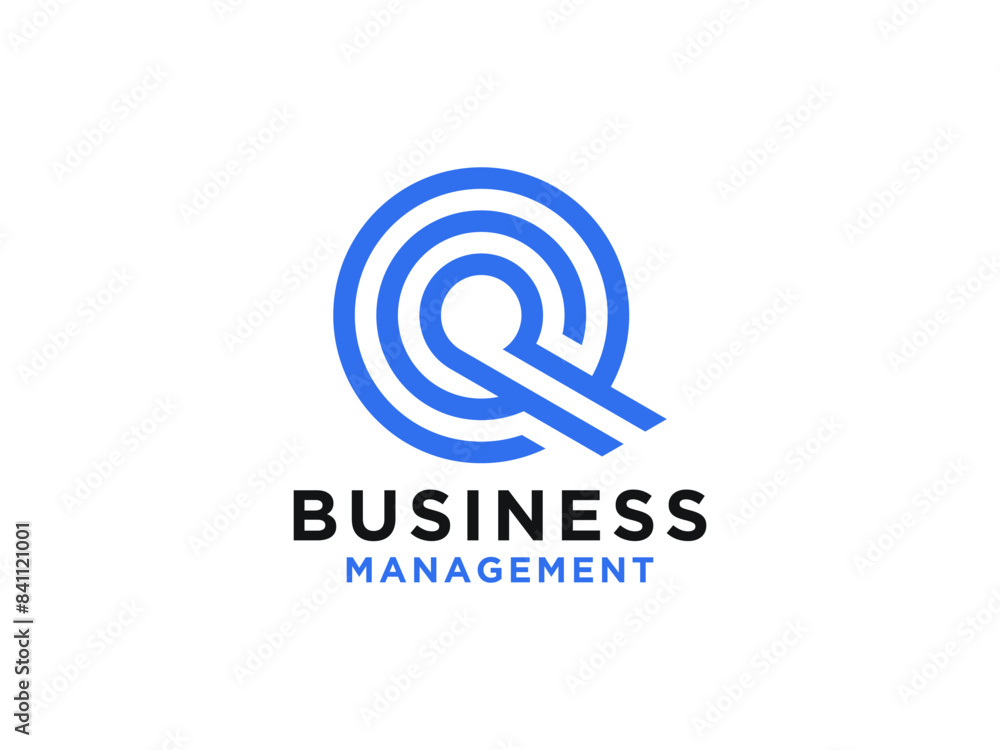Initial Monogram Q Letter Logo Design Vector Template. Initial Monogram Q Letter Logo Design Vector Template.