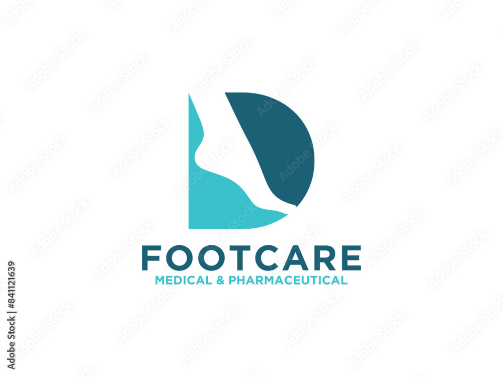 Abstract foot feet podiatric logo vector. Abstract foot feet podiatric logo vector.