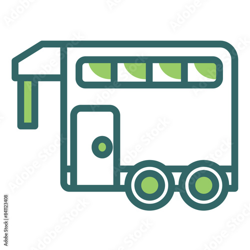 Cattle Trailer Icon