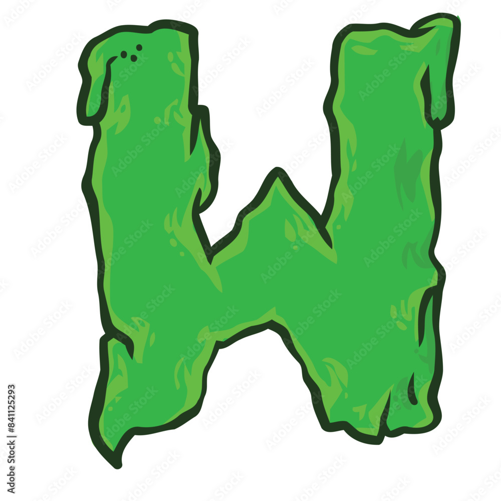 W Zombie Font Typhograph W Zombie Font Typhograph