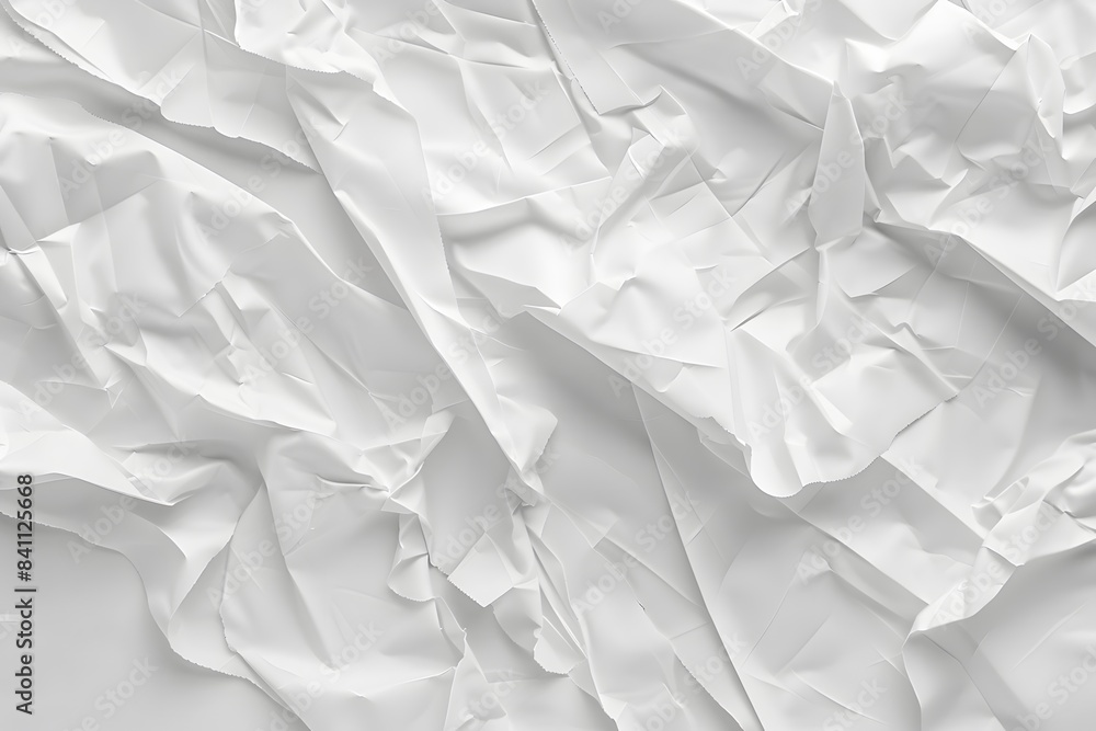 Abstract White Creased Paper Texture Abstract White Creased Paper Texture