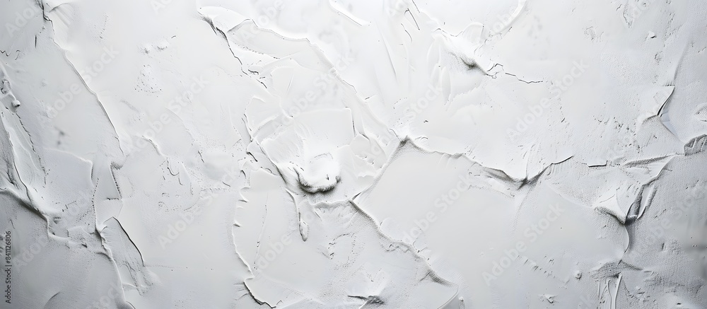 White Frozen Wall Texture Closeup White Frozen Wall Texture Closeup