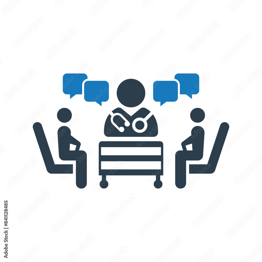 Business communication icon Business communication icon