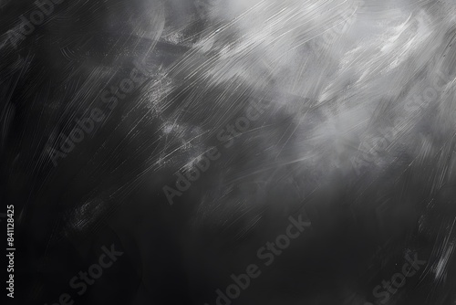 Abstract Chalkboard Texture with Blurred Clouds