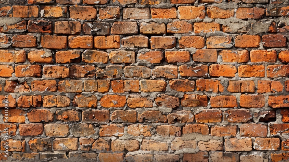 Fototapeta premium Texture background of an aged brick wall