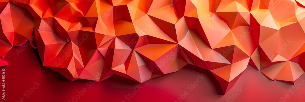 background image based on geometric 3d forms with variations in size and color, color is mainly red with a bit of orange, background image based on geometric 3d forms with variations in size and color, color is mainly red with a bit of orange,