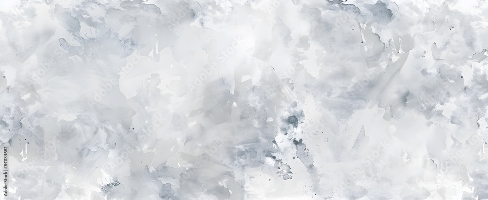 Fototapeta premium Abstract Watercolor Seamless Pattern Grey Texture