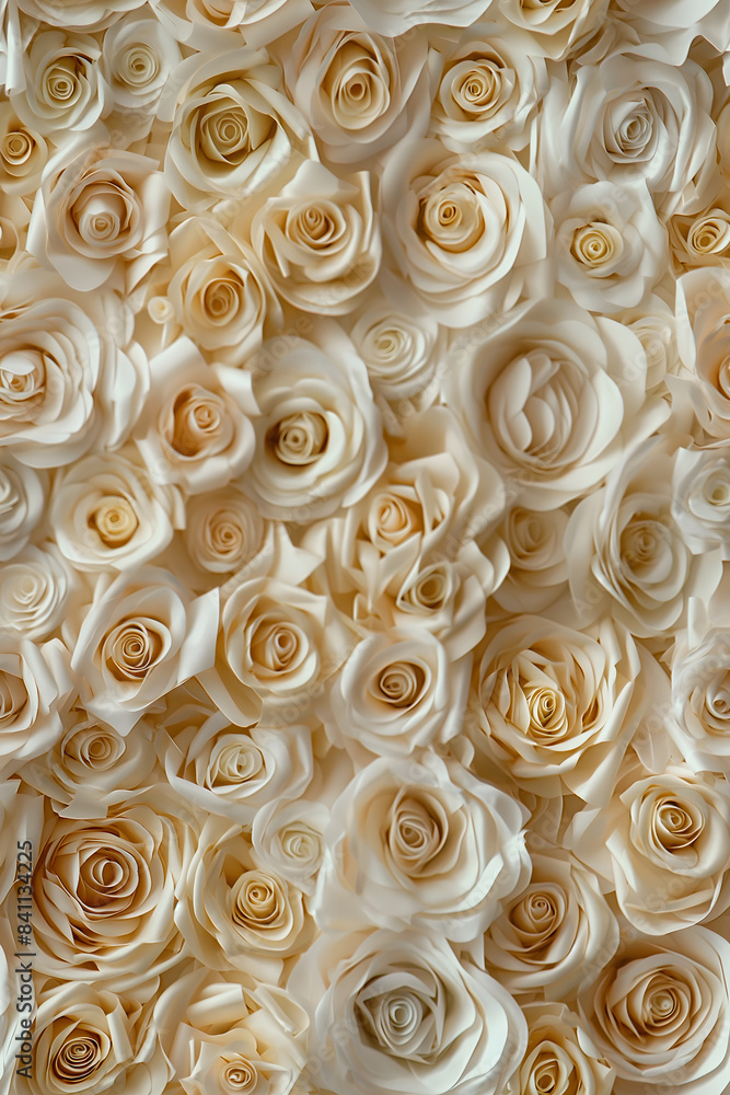 a close up of White and pink roses photo seamless pattern, Continuous pattern of squares a close up of White and pink roses photo seamless pattern, Continuous pattern of squares