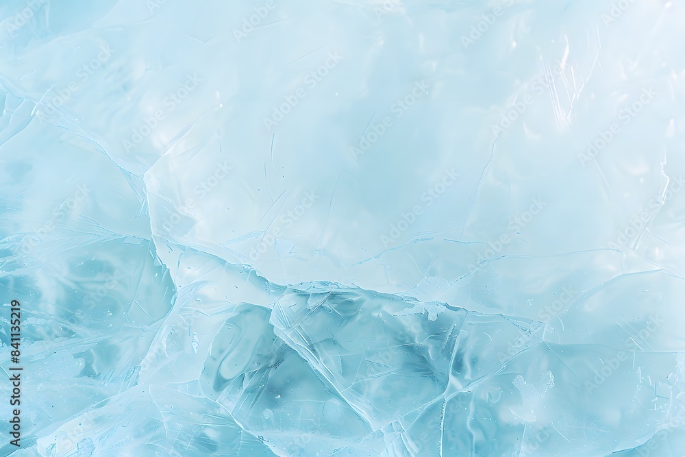 Obraz premium Abstract Light Blue Ice Texture Background