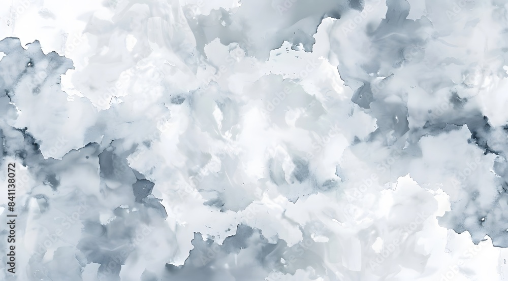 Fototapeta premium Abstract Watercolor Marble Background Grey Tones