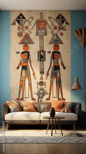 Ethnic and Tribal Patterns for a Unique Room Makeover