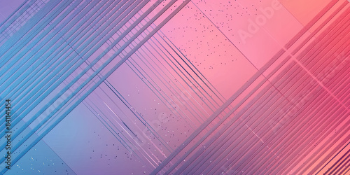Fractal sharp lines  illustration graphic resources wide background banner colorful cool design  hard edges  generated ai 
