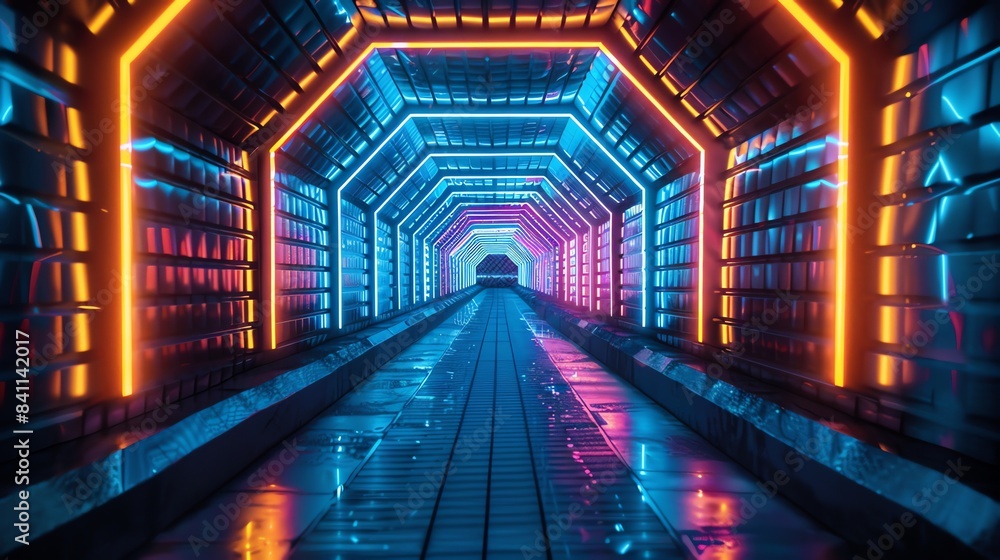 A hyper-realistic, high-resolution 16k image of Podium Technology futuristic background , photorealistic,HD, blue, red, pink, orange colors A hyper-realistic, high-resolution 16k image of Podium Technology futuristic background , photorealistic,HD, blue, red, pink, orange colors