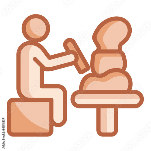 Woodcarving Icon