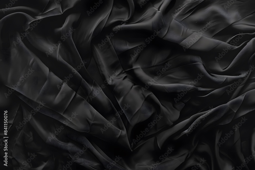 Abstract Black Fabric Texture with Soft Edges Abstract Black Fabric Texture with Soft Edges