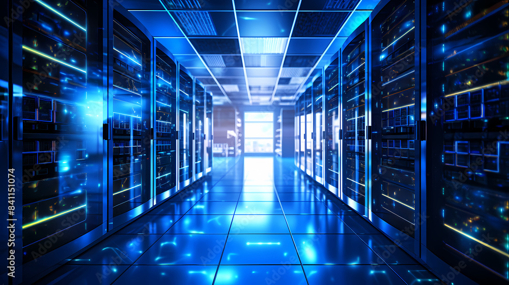 Fototapeta premium High-tech data center