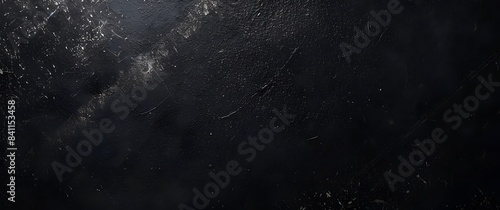 Dark Black Textured Background with Subtle Grain