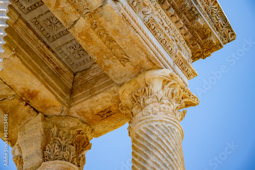 The Aphrodite of Aphrodisias (Afrodisias) combined aspects of a local Anatolian, archaic fertility goddess with those of the Hellenic Aphrodite, goddess of love and beauty. Geyre, Karacasu Aydin 