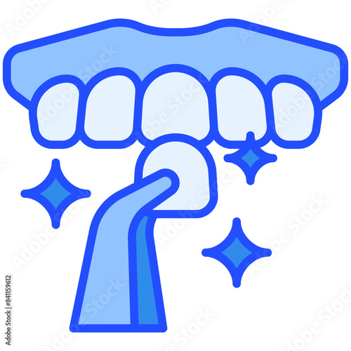 veneer Blue Color Icon