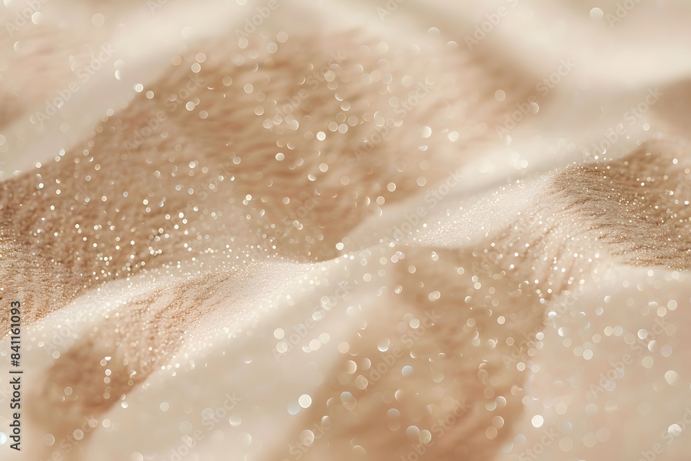 Fototapeta premium Elegant Beige Glitter Background with Subtle Texture