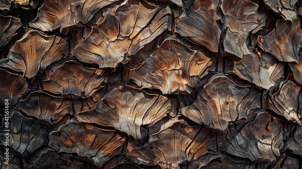 Close up Texture of Palm Tree Bark Close up Texture of Palm Tree Bark