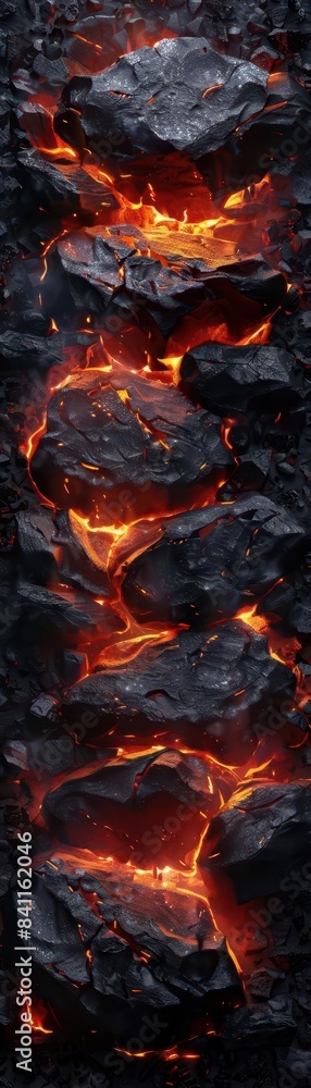 Hot Like Hell, a blank showcase product podium amidst a fiery inferno, lava flowing, flames licking at its base, resilience in extreme heat Hot Like Hell, a blank showcase product podium amidst a fiery inferno, lava flowing, flames licking at its base, resilience in extreme heat