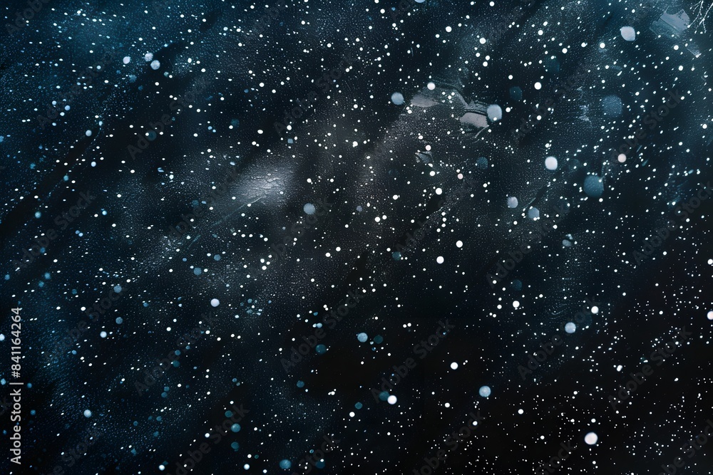 Fototapeta premium Abstract Dark Background with White Particles