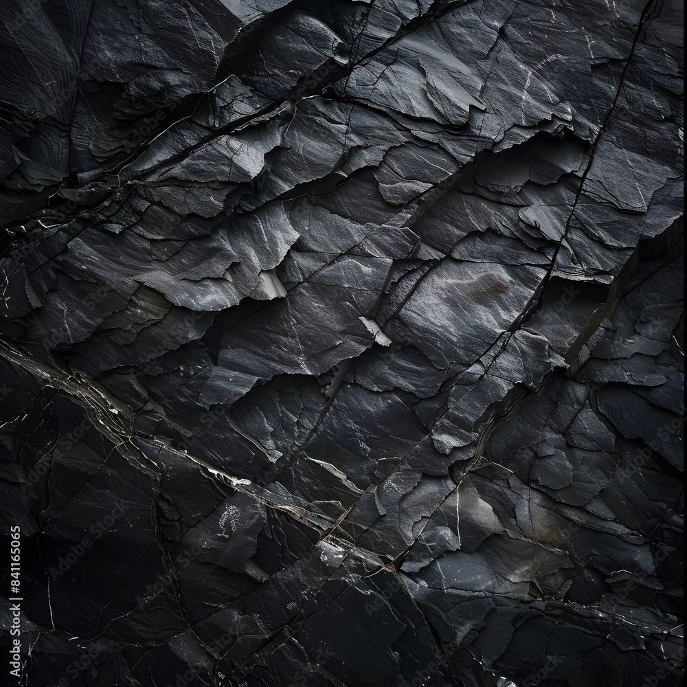Dark Black Slate Rock Texture Background Dark Black Slate Rock Texture Background