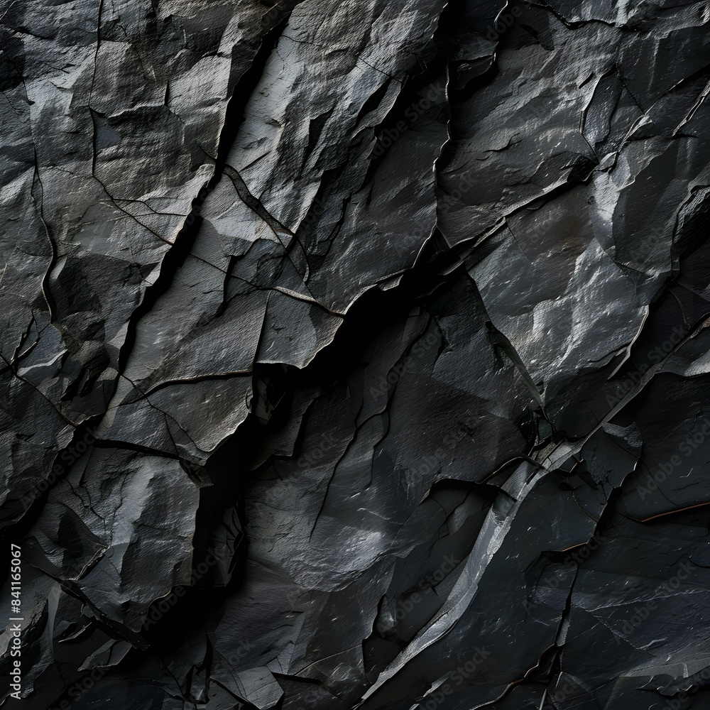 Dark Black Slate Rock Texture Background Dark Black Slate Rock Texture Background