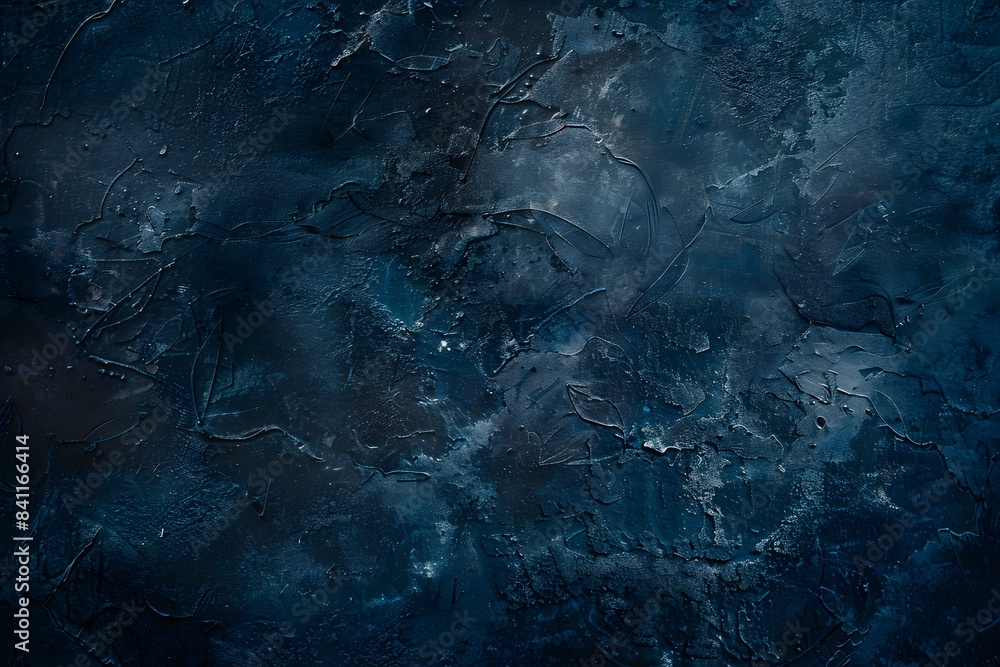 Obraz premium Dark Blue Concrete Texture Background